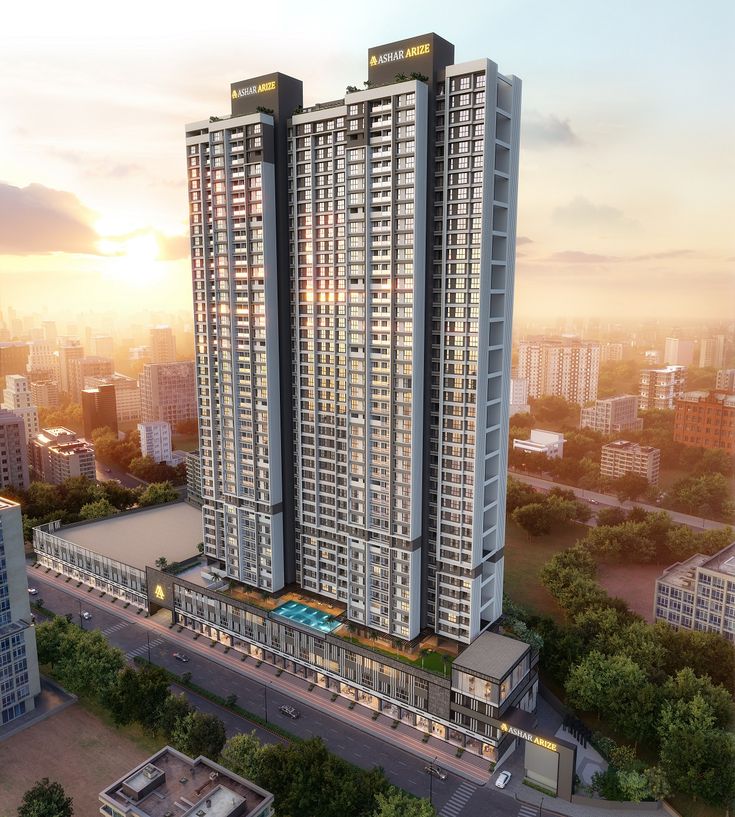 premium flats in Thane price comparison infographic